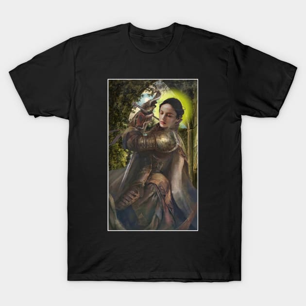 Holy Knight in Jerusalem Garden T-Shirt by Clifficus